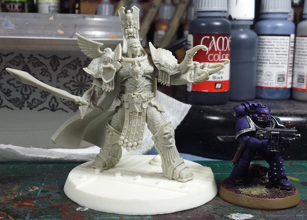 how big are the primarch models