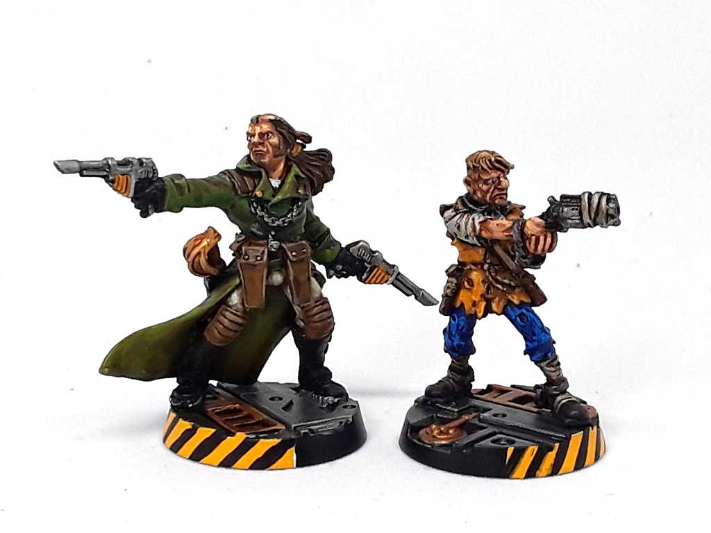 Mordian 7th Regiment: Necromunda - Scabs painted!